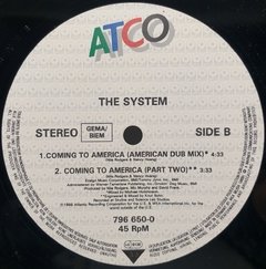 Vinilo Maxi - The System - Coming To America 1988 Aleman - tienda online