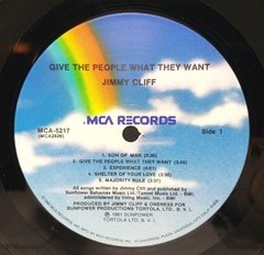 Imagen de Vinilo Lp Jimmy Cliff - Give The People What They Want 1981