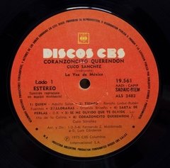 Vinilo Cuco Sanchez Corazoncito Querendon Lp 1975 Argentina - BAYIYO RECORDS
