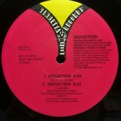 Vinilo Seduction Seduction Maxi Usa 1988 Vendetta Records en internet