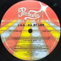 Vinilo Lp - Lax - All My Love 1980 Usa - BAYIYO RECORDS
