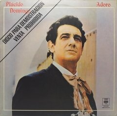 Vinilo Lp - Placido Domingo - Adoro 1984 Argentina