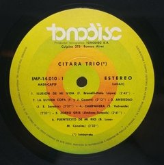 Vinilo Lp - Citara Trio - Citara Trio Argentina - BAYIYO RECORDS