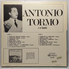 Vinilo Lp - Antonio Tormo - Antonio Tormo Argentina - comprar online