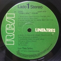 Vinilo Los Tres Soles Linea Tres Lp Argentina 1979 Instrumen - BAYIYO RECORDS