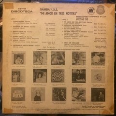 Vinilo Samba 1-2-3 Mi Amor En Tres Notitas Lp Argentina 1977 - comprar online