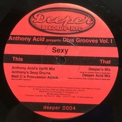 Vinilo Maxi - Anthony Acid - Diva Grooves Vol. 1 (sexy) 1996 en internet