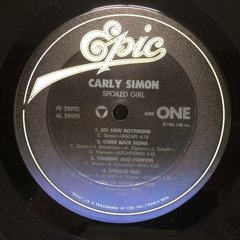 Vinilo Carly Simon Spoiled Girl Lp Usa 1985 - tienda online
