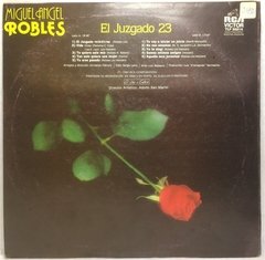 Vinilo Lp - Miguel Angel Robles - El Juzgado 23 1984 Arg - comprar online