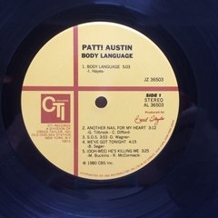 Vinilo Lp - Patti Austin - Body Language 1980 Usa en internet