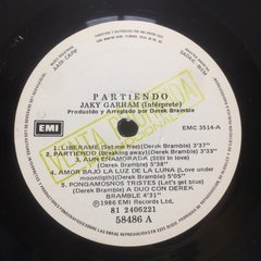 Vinilo Jaki Graham - Partiendo 1986 Promo Disco Impecable - BAYIYO RECORDS