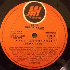 Vinilo Tucma Trio Eres Imborrable Lp Argentina 1976 - BAYIYO RECORDS