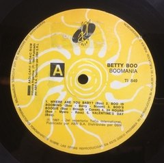 Vinilo Lp - Betty Boo - Boomania 1991 Argentina - BAYIYO RECORDS