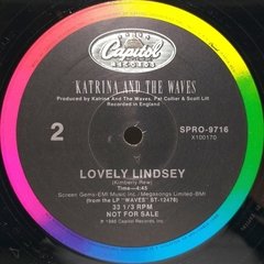 Vinilo Maxi Katrina And The Waves Lovely Lindsey 1986 Promo - BAYIYO RECORDS
