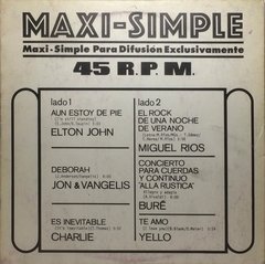 Vinilo Compilado Varios - Maxi-simple 45 Rpm 1983 Arg (501)