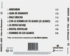Cd Spinetta Jade - Alma De Diamante - Nuevo Bayiyo Records en internet