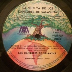 Vinilo La Vuelta De Los Cantores De Salavina Lp Argentina 75 - BAYIYO RECORDS