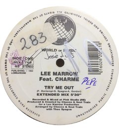Vinilo Maxi Lee Marrow Feat. Charme Try Me Out 1993 Italia - BAYIYO RECORDS