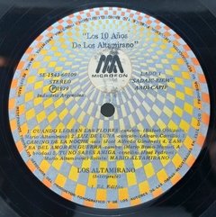 Vinilo Lp Los Altamirano Los 10 Años De Los Altamirano 1979 - tienda online