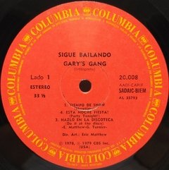 Vinilo Lp - Gary's Gang - Sigue Bailando 1979 Argentina - BAYIYO RECORDS