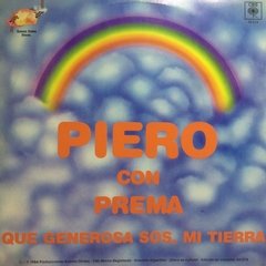 Vinilo Piero Que Generosa Sos, Mi Tierra Lp Argentino 1984 - comprar online