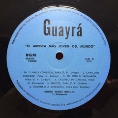 Vinilo Benito Nuñez Bello El Arpista Mas Joven Del Mundo Lp - BAYIYO RECORDS