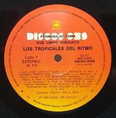 Vinilo Lp Los Tropicales Del Ritmo - Que Lindo Jueguito 1983 en internet