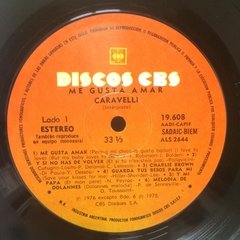 Vinilo Caravelli Me Gusta Amar Lp Argentina 1976 - BAYIYO RECORDS