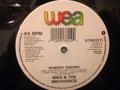 Vinilo Mike + The Mechanics Nobody Knows Maxi Uk 1989 Dj 80 en internet