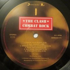 Vinilo Lp - The Clash - Combat Rock - Nuevo en internet