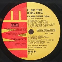 Vinilo Lp Los Indios Tacunau - El Que Toca Nunca Baila 1979 - tienda online