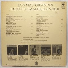Vinilo Lp Varios Los Mas Grandes Exitos Romanticos Vol. Il - comprar online