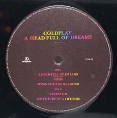 Vinilo Lp - Coldplay - A Head Full Of Dreams - Doble 2015 - comprar online