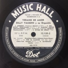 Vinilo Billy Vaughn Verano De Amor Lp Argentina - BAYIYO RECORDS