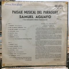 Vinilo Samuel Aguayo Paisaje Musical Del Paraguay Lp Argenti - comprar online