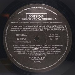 Vinilo Compilado Varios Artistas - Varios 1987 Argentina - BAYIYO RECORDS