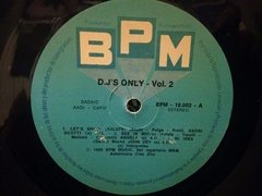 Vinilo Varios Dj's Only Vol 2 Argentina 1990 D2 - BAYIYO RECORDS