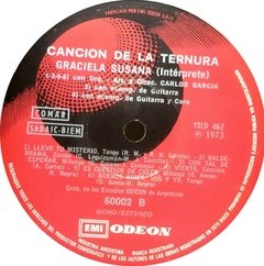 Vinilo Graciela Susana Cancion De La Ternura Lp Argentina 73