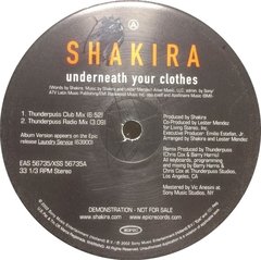 Vinilo Shakira Underneath Your Clothes (Thunderpuss Remixes)