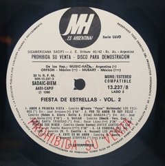Vinilo Compilado Varios - Fiesta De Estrellas Vol 2 1980 Arg - tienda online