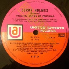 Vinilo Leroy Holmes Exitos De Pelicula Lp Argentina 1970 en internet