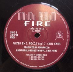 Vinilo Maxi - Midi Rain - Fire (disco Doble) 1993 Uk - comprar online