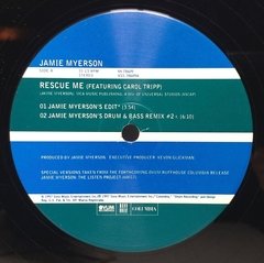 Vinilo Maxi Jamie Myerson Featuring Carol Tripp - Rescue Me en internet