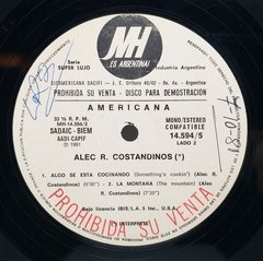 Vinilo Lp - Alec R. Costandinos - Americana 1981 Argentina - tienda online