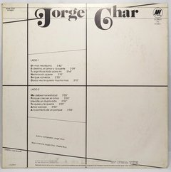 Vinilo Lp - Jorge Char - Jorge Char 1984 Argentina - comprar online