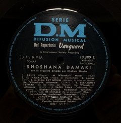 Vinilo Lp Shoshana Damari Shoshana Damari 1968 - BAYIYO RECORDS