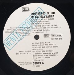 Vinilo Compilado Varios Romanticos De Hoy En America Latina - BAYIYO RECORDS