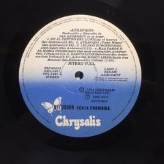 Vinilo Lp - Jethro Tull - Atrapado 1985 Argentina - BAYIYO RECORDS