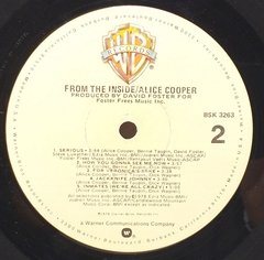 Vinilo Lp Alice Cooper - From The Inside 1978 Usa - comprar online