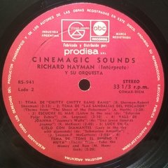 Vinilo Richard Hayman Cinemagic Sounds Lp Argentina - BAYIYO RECORDS